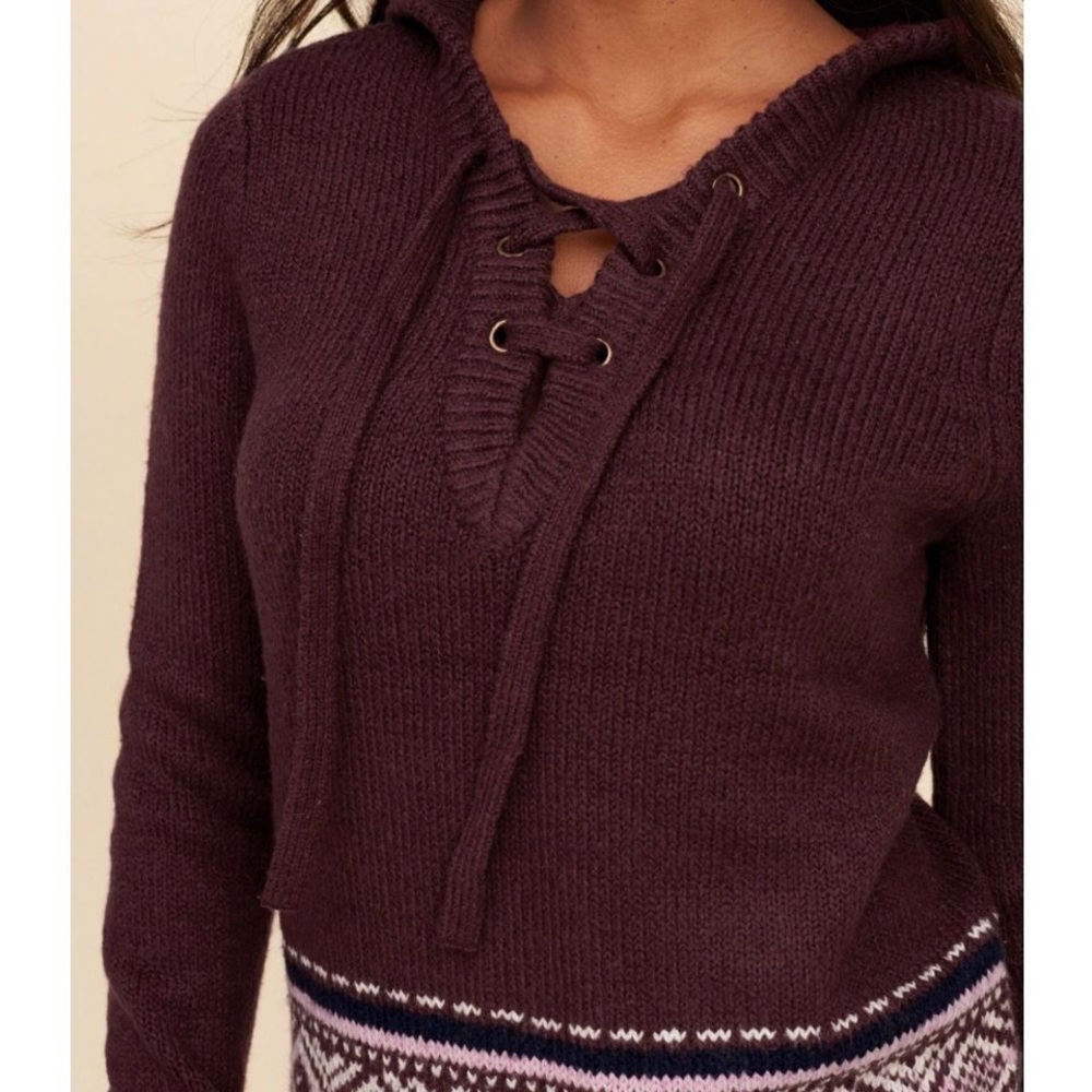 {Hollister} Hooded Sweater - Picture 3 of 8